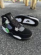 Кроссовки Nike SB Air Jordan Retro 4 (black / white)