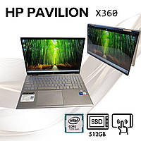 Ноутбук / Планшет HP Pavilion X360 Сенсор 15,6" | INTEL CORE I5-1235U | 512GB SSD | 16GB RAM Win 11 Б/У