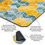 Вологопоглинаючий діатомітовий килимок придверний Жовті Кубі Welcome 38х58смх3мм прогумований вхідний, фото 5