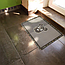 Вологовбираючий придверний килимок на гумовій основі Коричнево-сірий 38х58смх3мм діатомітовий для вітальні, фото 9
