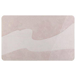 Вологовбираючий килимок для ванної Рожева пустеля 50х80смх3мм діатомітовий прогумований для вітальні