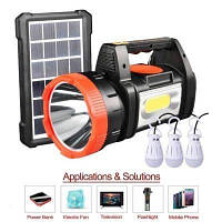Сонячний ліхтар із заряджанням радіо на сонячній батареї, ліхтар із зарядкою від сонця, Радіо Bluetooth, Led ламп KEY