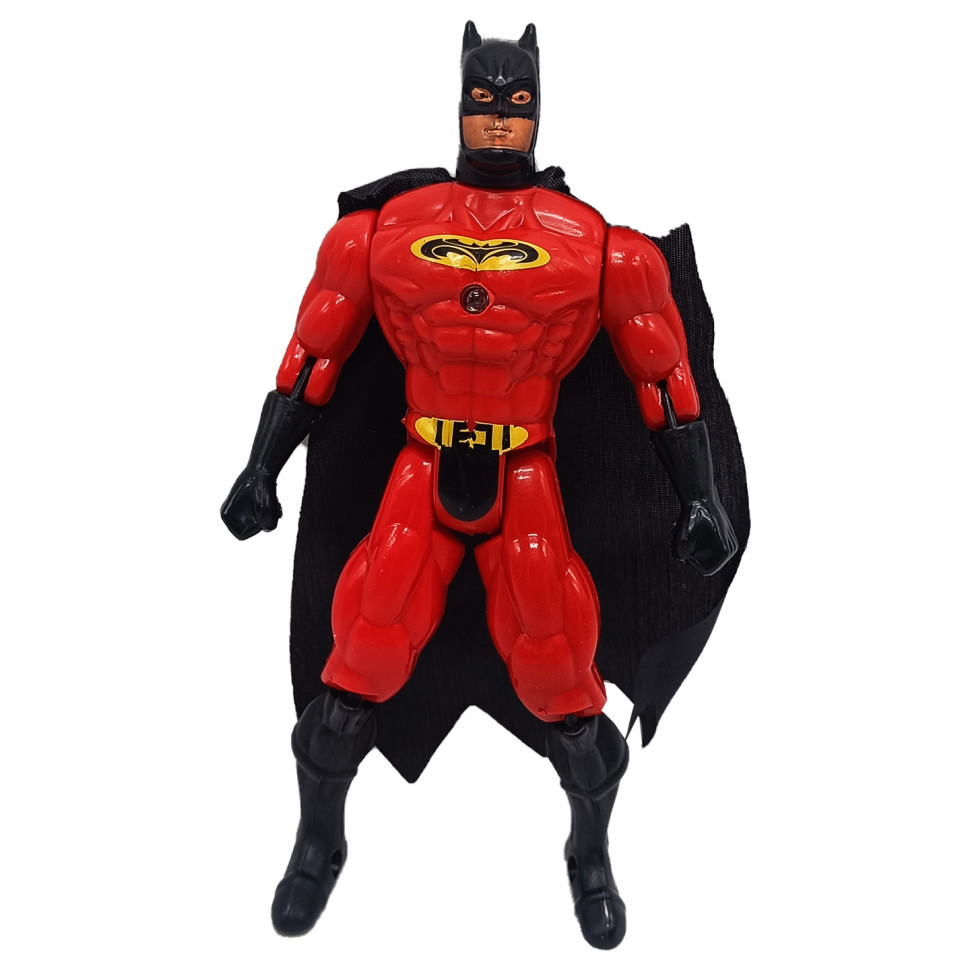 Фігурка героя "Batman" 8077-08 (Batman Red) світло