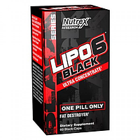 Жиросжигатель NUTREX RESEARCH LIPO-6 BLACK ULTRA CONCENTRATE 60caps, средство в капсулах для похудения