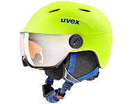 Шолом Шлем Uvex Kid&#x27,s Junior Visor Pro 52-54см Неоново желтый