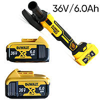 Аккумуляторная болгарка с 2 аккумул. DeWalt DCG409P2 (Мини болгарка)