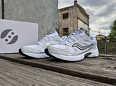 Чоловічі кросівки Saucony Ride Millennium 70812-5s White Silver білі Оригінал, фото 3