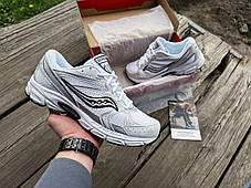 Чоловічі кросівки Saucony Ride Millennium 70812-5s White Silver білі Оригінал, фото 4