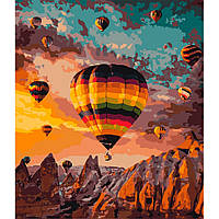 Картина по номерам Воздушные шары Каппадокии 40х50 см АРТ-КРАФТ (10503-AC)