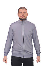 Кофта спортивна чоловіча Calvin Klein 24-0042-1 сіра, фото 3