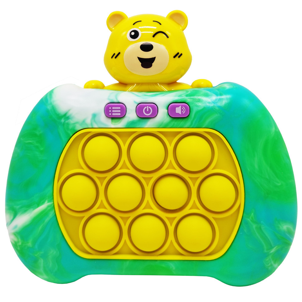 Електронна приставка Pop It консоль Quick Push Puzzle Game Fast 37382K антистрес іграшка