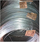 Дріт 3 мм сталевий оцинкований термічно оброблений низьковуглецевий ДСТУ 3282-74 ОК в'язальний