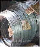 Дріт 3 мм сталевий оцинкований термічно оброблений низьковуглецевий ДСТУ 3282-74 ОК в'язальний, фото 2
