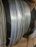 Дріт 3 мм сталевий оцинкований термічно оброблений низьковуглецевий ДСТУ 3282-74 ОК в'язальний, фото 7