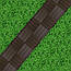 Терасна композитна плитка WPC Шоколадне дерево під дошки 30х30х2см шип-паз для доріжок балконів терас, фото 2