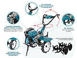 Бензиновий культиватор KS 7HP-1050G, фото 10