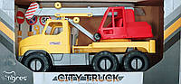Игра Tigres Авто Автокран (39366) City Truck, в коробці