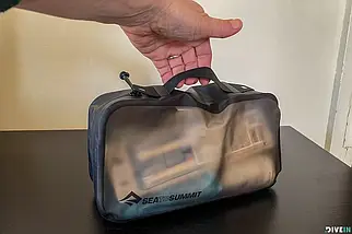 Сумка-гермочохол Sea to Summit Hydraulic Packing Cube, M (Jet Black), фото 3