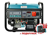 Бензиновий генератор KS 10000E-3, фото 11