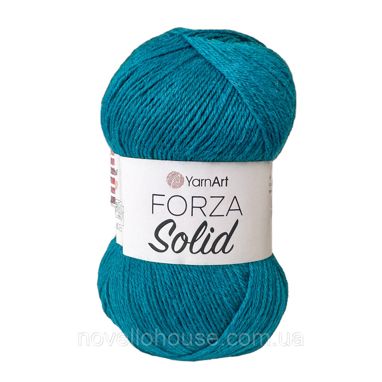 YarnArt FORZA SOLID (Форза Солід) № 4625 петроль (Пряжа напіввовна, нитки для в'язання)