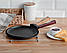 Сковорода для млинців чавунна Optima-Bordo 220 х 15 мм, фото 6