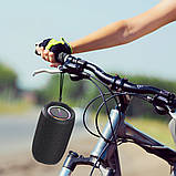 TU TU Портативная Bluetooth колонка ZEALOT S49 с LED подсветкой black, фото 8