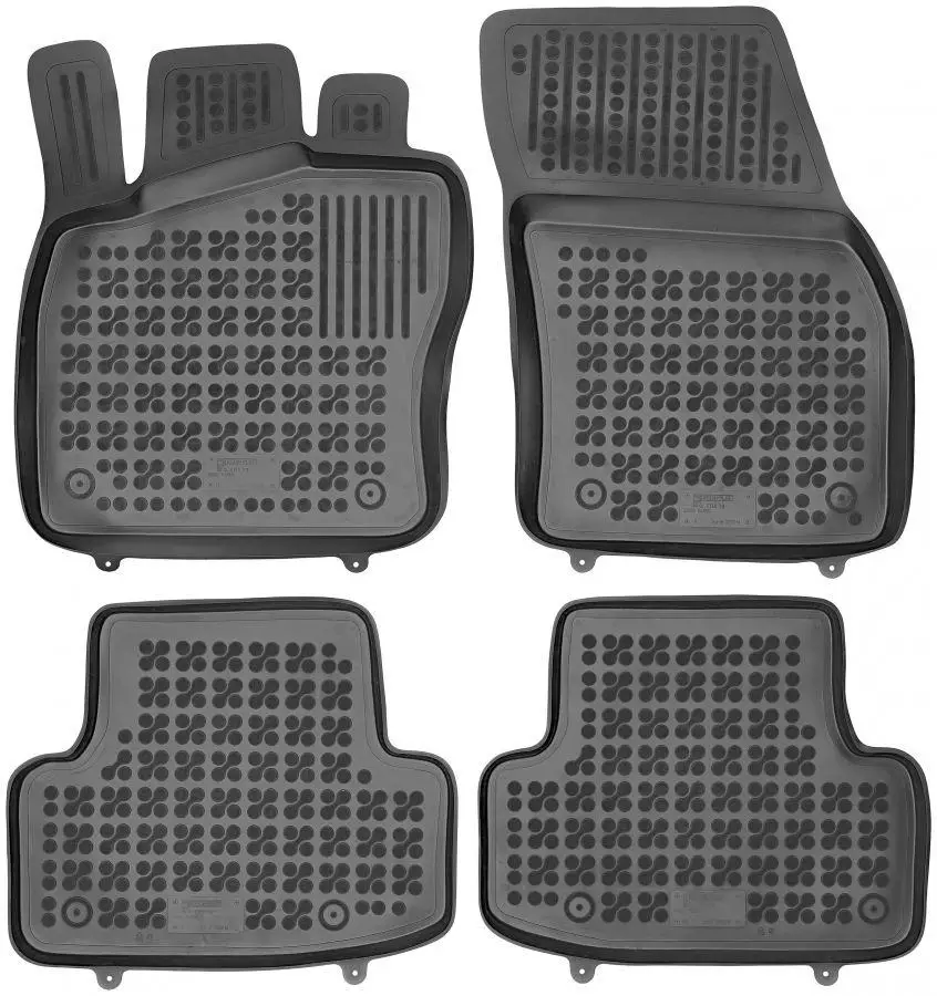 Коврики салону гумові  SKODA Karoq 2017  Rezaw-plast (RP 200214), фото 1