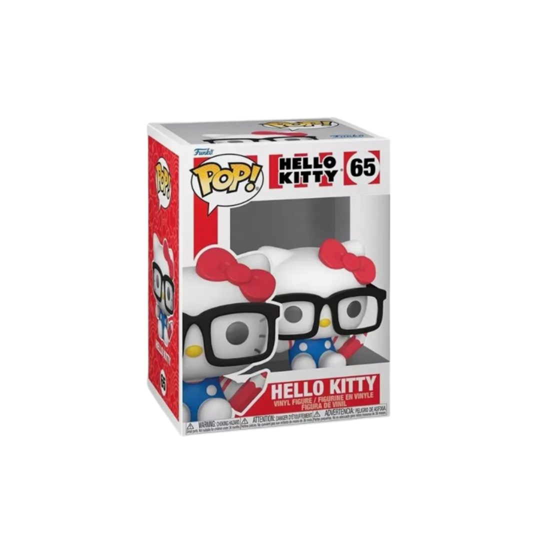 Хеллоу Кітті фігурка Привіт Кітті фанко поп Hello Kitty with Glasses Funko Pop вінілова фігурка #65