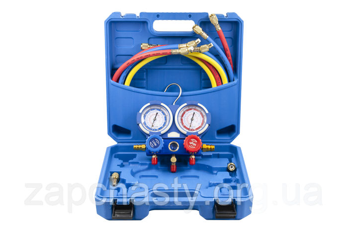 Манометричний колектор 2-вентильний Whicepart CT-636GFH (R-22, R-12, R-134a, R-410А) Type 2