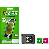 TU TU Защитное стекло для Apple на камеру iPhone 12 Full Glue (2.5D, Black), фото 2