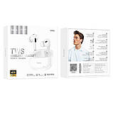 TU  TU Беспроводные TWS наушники Hoco EW60 вакуумные white, фото 4