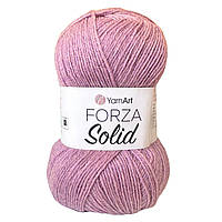 YarnArt FORZA SOLID (Форза Солід) № 3637 суха троянда (Пряжа напіввовна, нитки для в'язання)