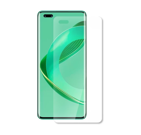 Гідрогелева захисна плівка Crystal Mirror на Huawei nova 11 Pro на весь екран прозора, фото 1