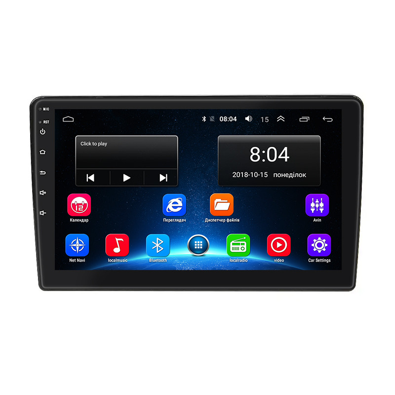 Штатна магнітола 10" Lesko для Mitsubishi ASX I Рестайлінг 2012-2016 2/32Gb/ Wi-Fi Optima Міцубісі 4 шт.