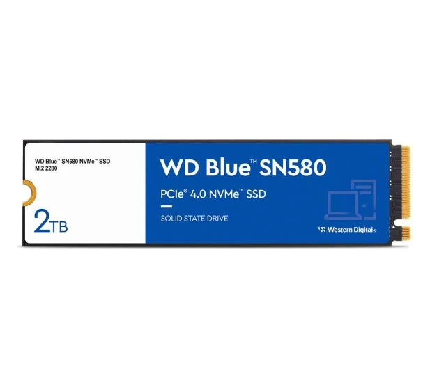 WD 2TB M.2 PCIe Gen4 NVMe Blue SN580