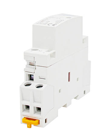 Контактор модульний змінного струму 2P 25А 1NO-1NC 220V TOCT1-25 TOMZN (TOCT1-25-AC-1NO-1NC), фото 4