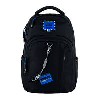 Рюкзак школьный для подростка Kite Education Teens, для мальчиков, черный (K24-2578M-4)