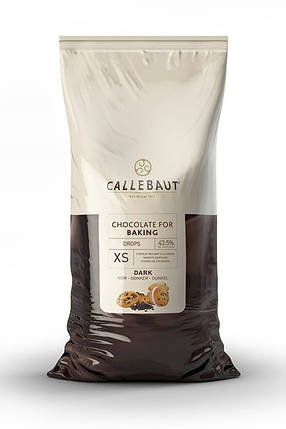 Бельгійський Чорний шоколад Barry Callebaut XS, 10 кг 43,5% какао, фото 1