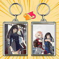 Брелок Аніме Lycoris Recoil / Лікоріс Рекоіл 002