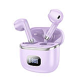 TU  TU Беспроводные TWS наушники Hoco EQ1 вкладыши purple, фото 2