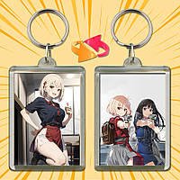 Брелок Аніме Lycoris Recoil / Лікоріс Рекоіл 006