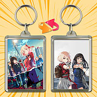 Брелок Аніме Lycoris Recoil / Лікоріс Рекоіл 013