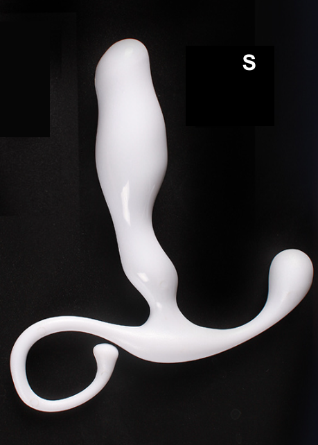 Масажер простати. Жорсткий чоловічий масажер для простати без вібрації. Профілактика простатиту масаж простати S, фото 1