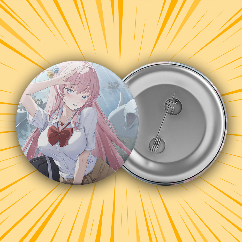 Значок Аніме Lycoris Recoil / Лікоріс Рекоіл