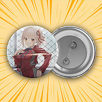 Значок Аніме Lycoris Recoil / Лікоріс Рекоіл 003