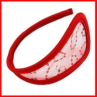 Трусики G стринги качественные красного цвета без боковинок незаметны под одеждой универсальные KKR