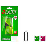 TU TU Защитная плёнка для Xiaomi mi band 5/6 (0.2 мм, 3D чёрное) Polycarbone, фото 2