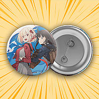 Значок Аніме Lycoris Recoil / Лікоріс Рекоіл 012