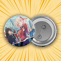 Значок Аніме Lycoris Recoil / Лікоріс Рекоіл 013