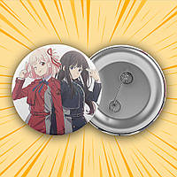 Значок Аніме Lycoris Recoil / Лікоріс Рекоіл 015